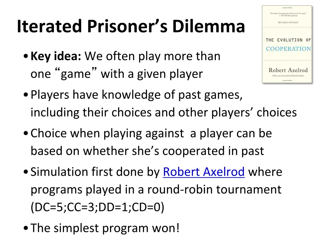 iterated prisoner s dilemma 1