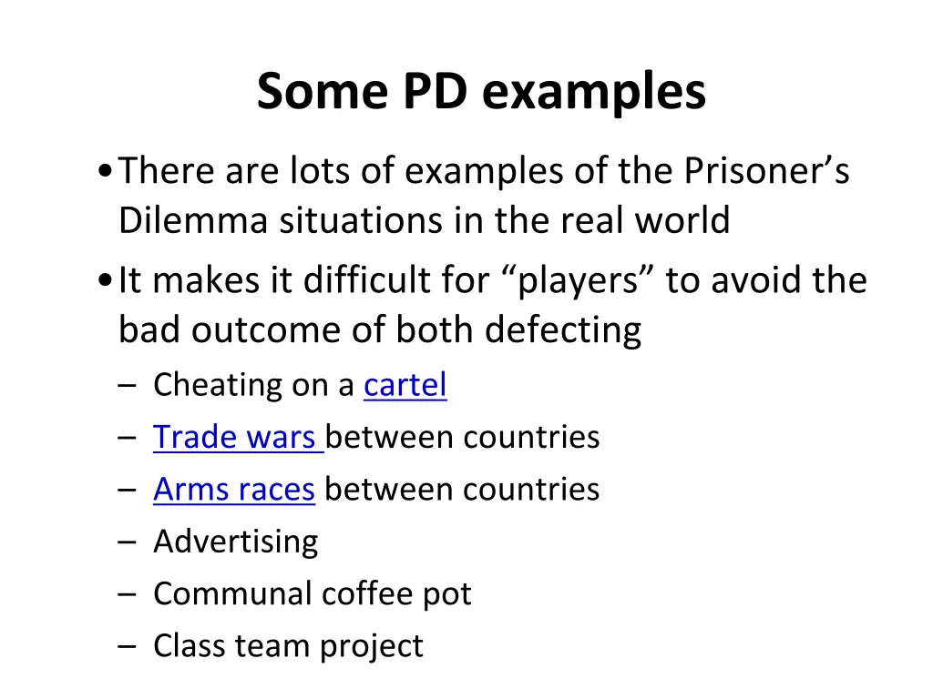 some pd examples