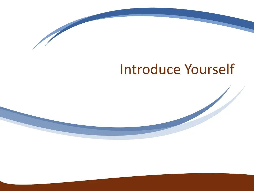 introduce yourself