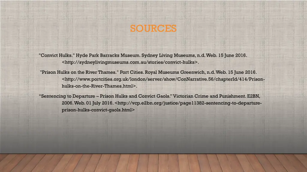 sources
