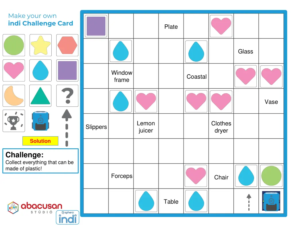 make your own indi challenge card 3