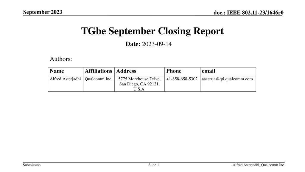 september 2023