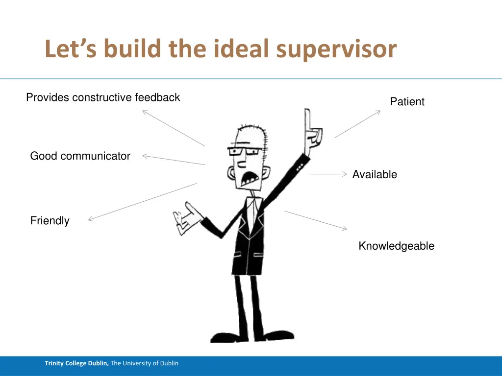 let s build the ideal supervisor