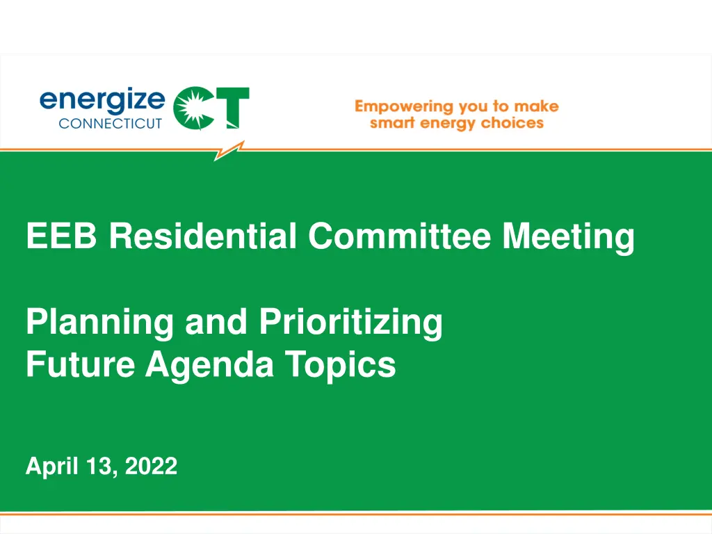 eeb residential committee meeting