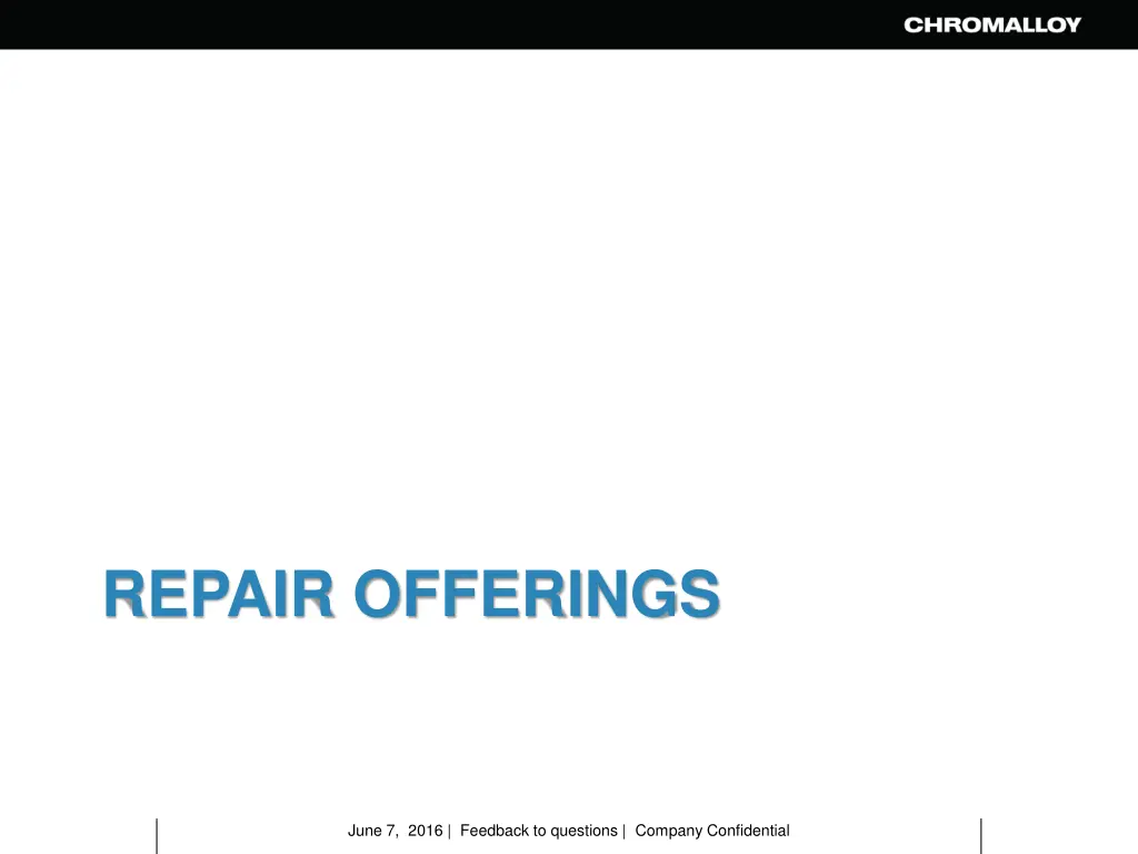 repair offerings
