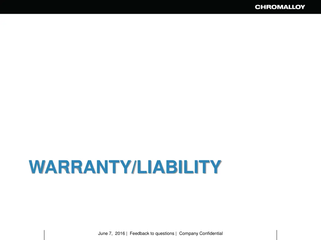 warranty liability