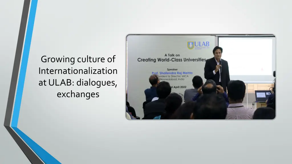growing culture of internationalization at ulab