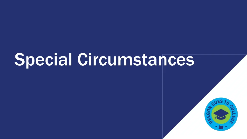 special circumstances