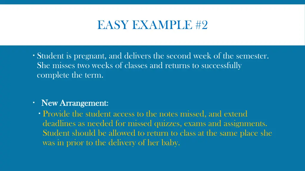 easy example 2