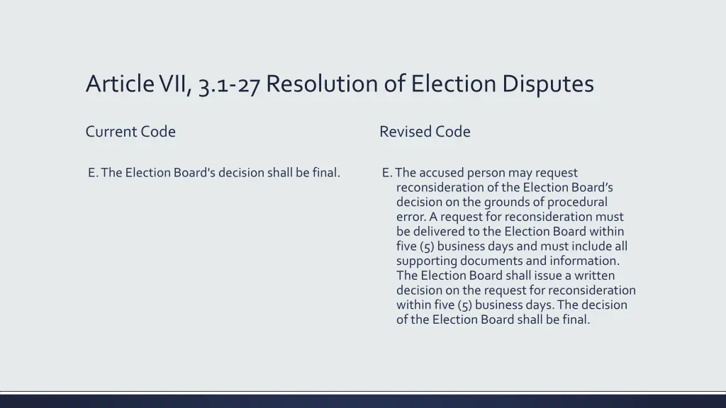 article vii 3 1 27 resolution of election disputes 1
