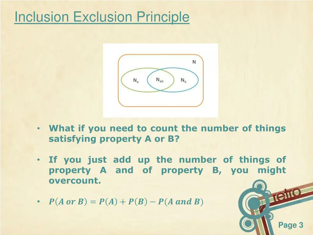 inclusion exclusion principle