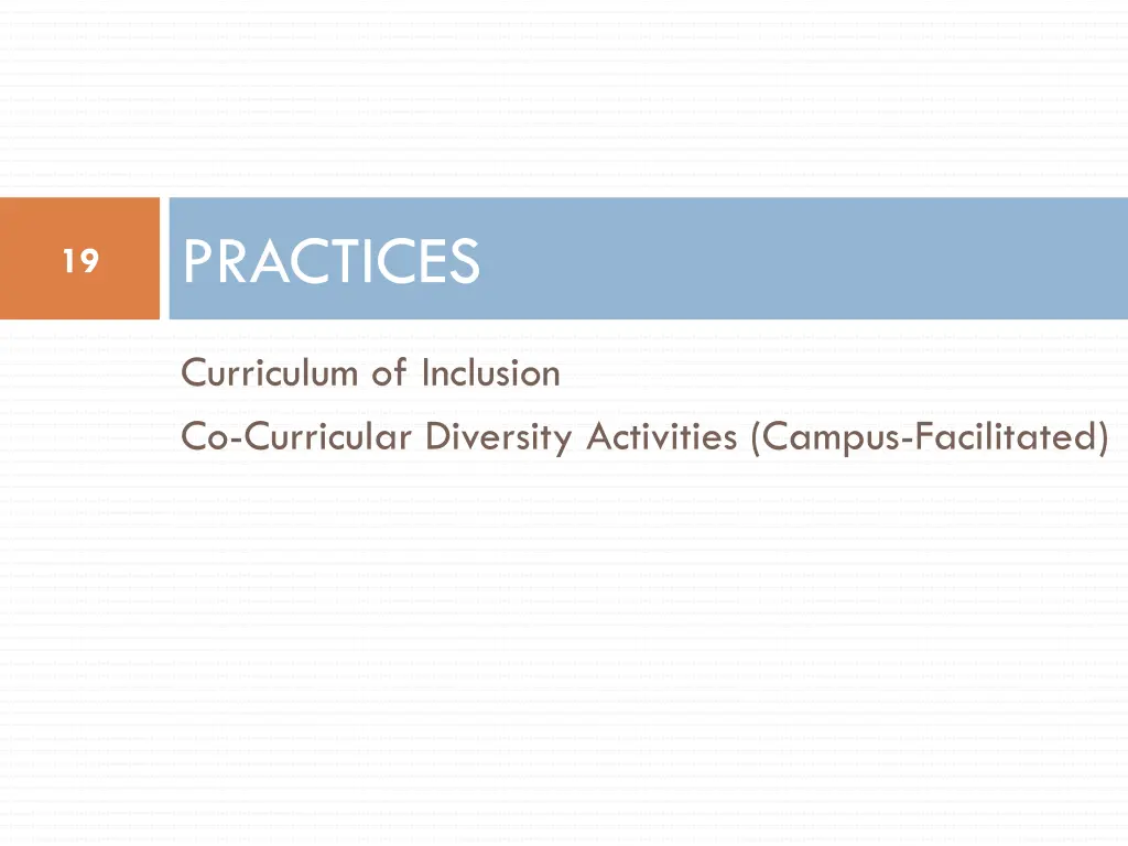 practices