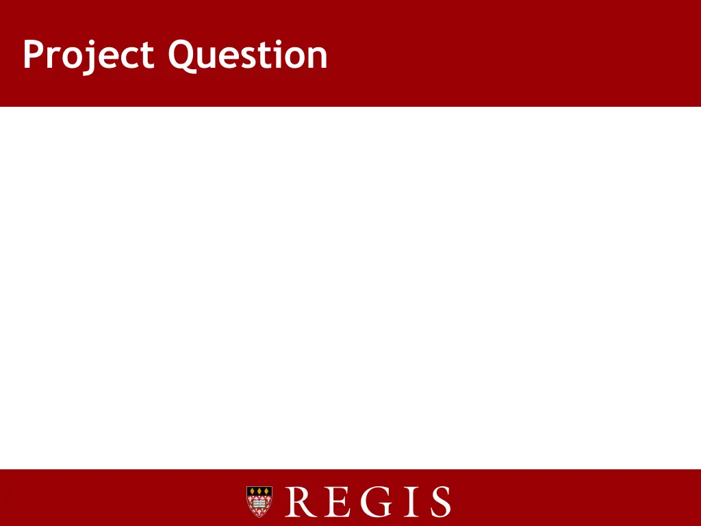project question