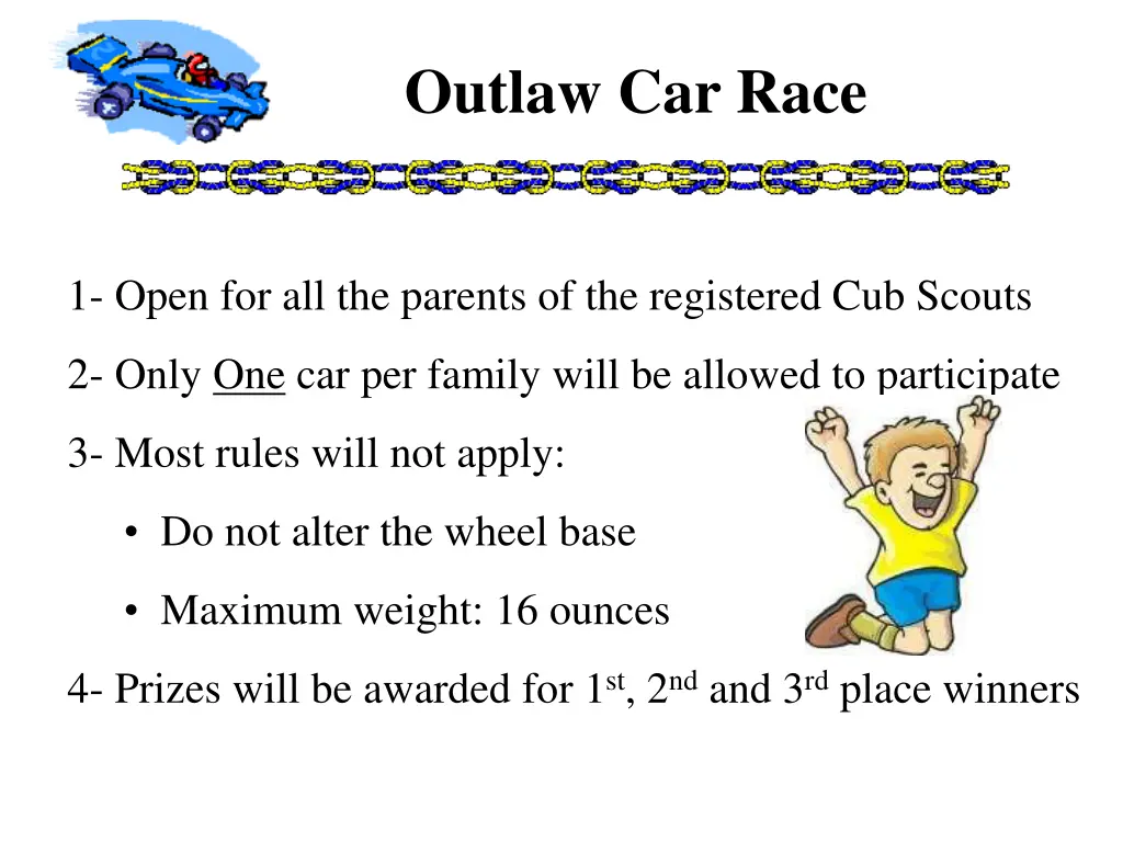outlaw car race