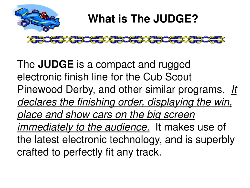 what is the judge