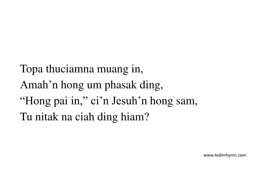topa thuciamna muang in amah n hong um phasak