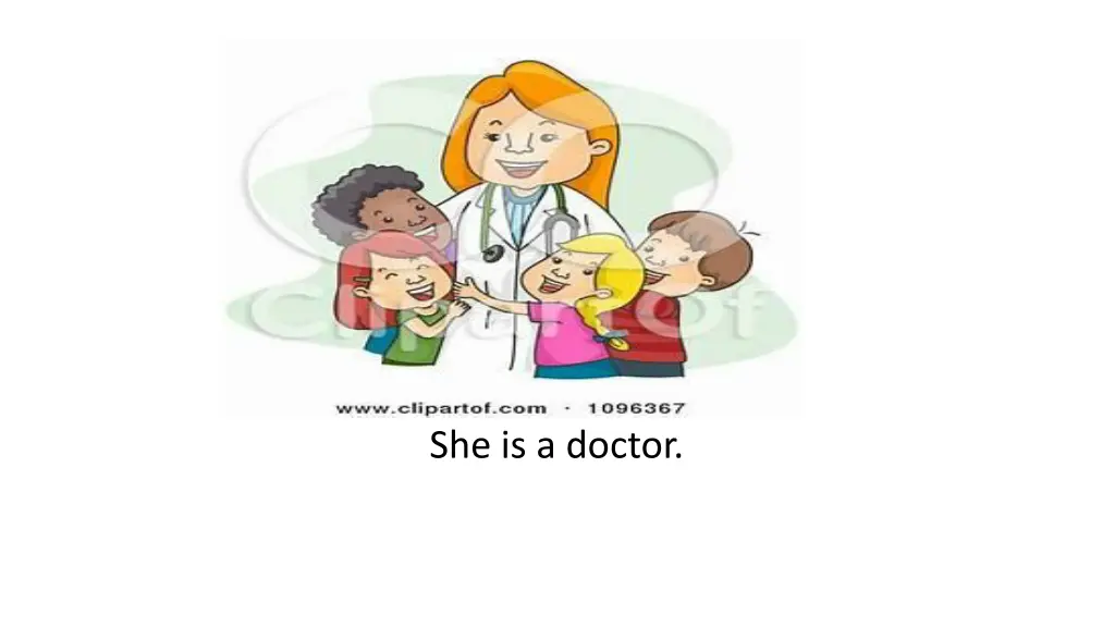 she is a doctor