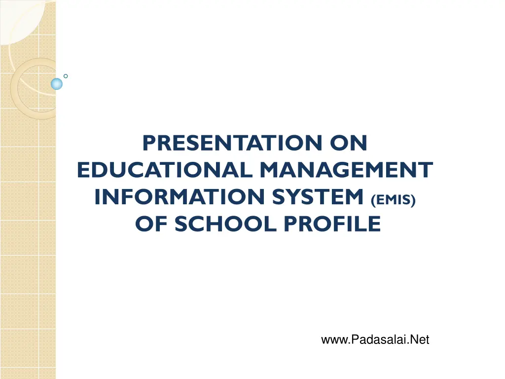 presentation on educational management