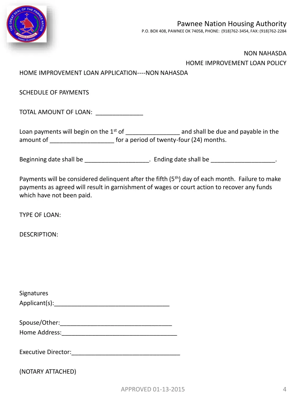 pawnee nation housing authority 3