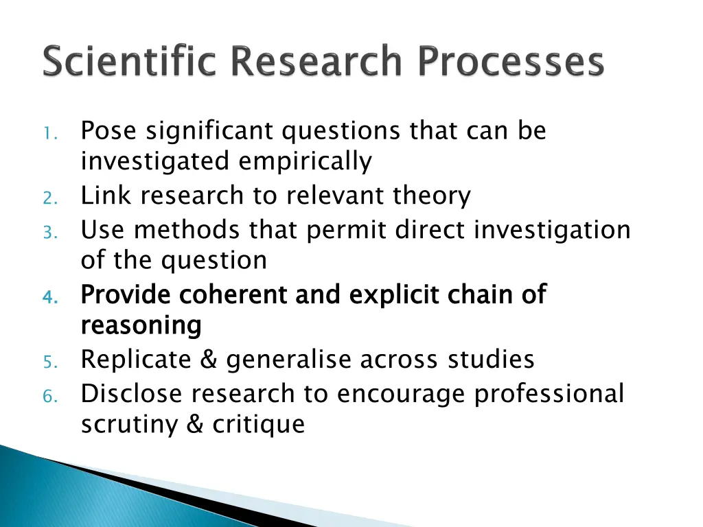 1 pose significant questions that