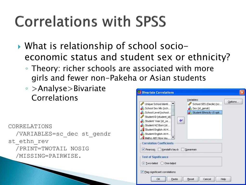what is relationship of school socio economic