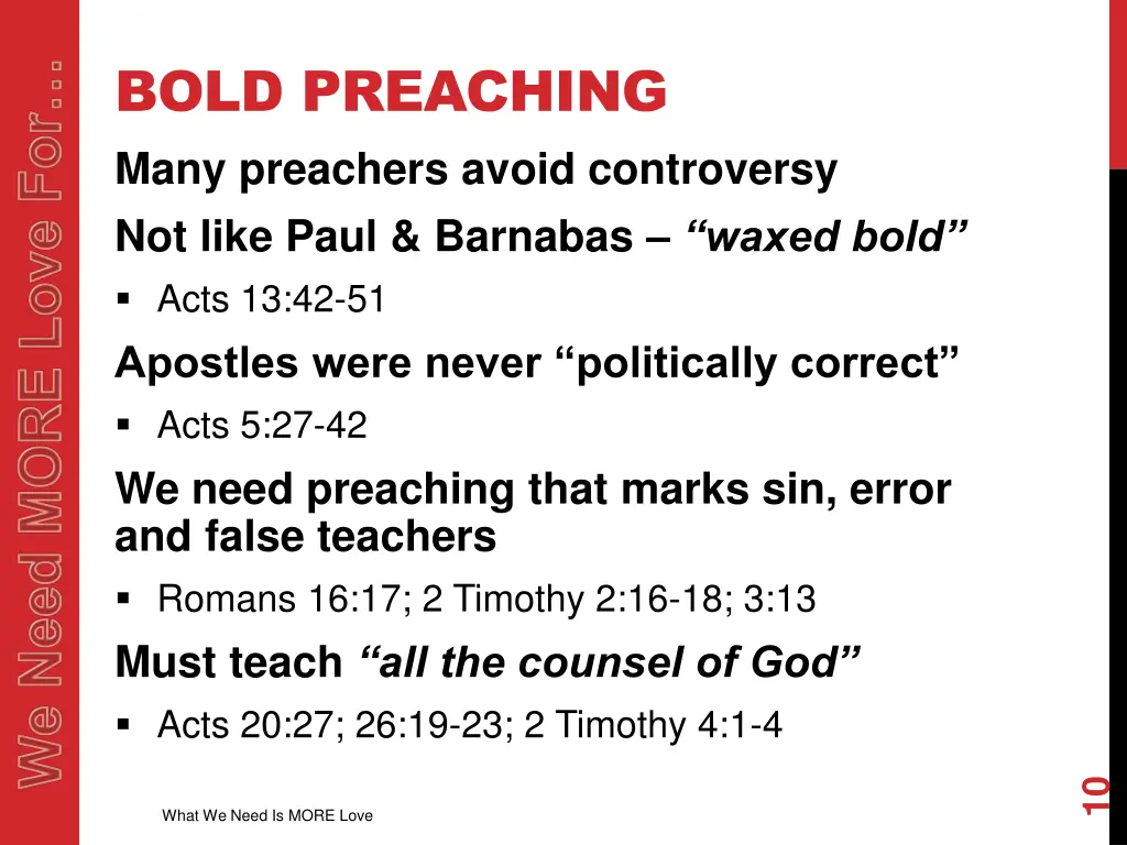 bold preaching many preachers avoid controversy