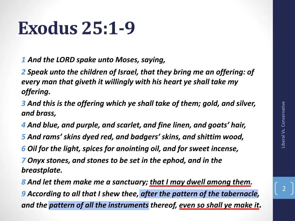 exodus 25 1 9