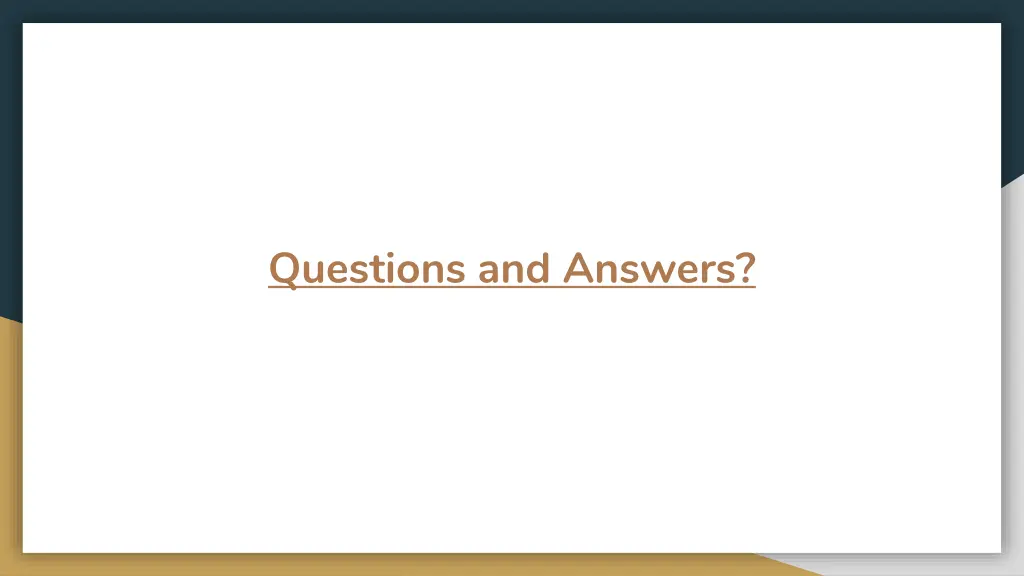 questions and answers
