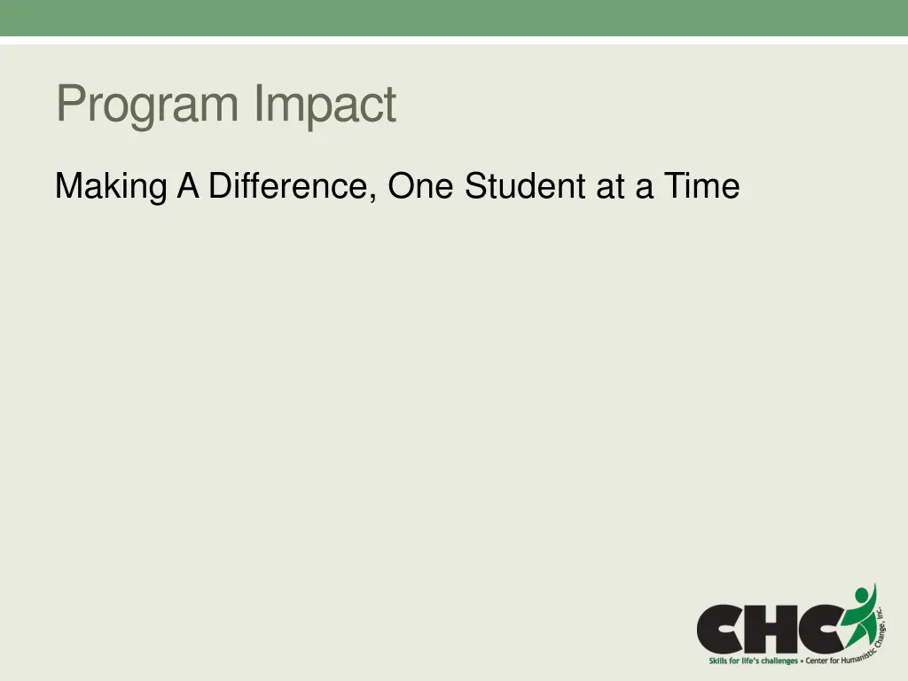 program impact