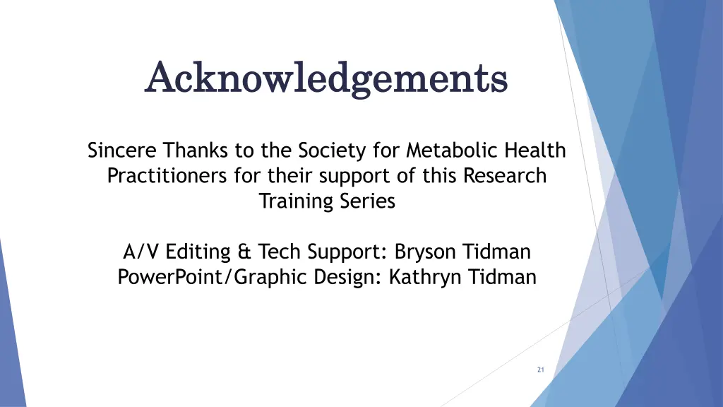 acknowledgements acknowledgements