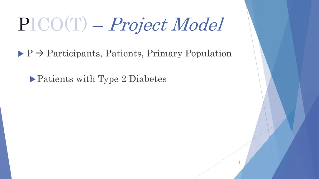 pico t project model