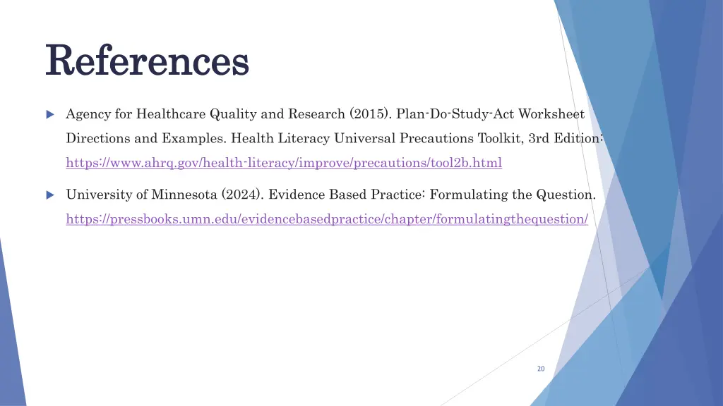 references references