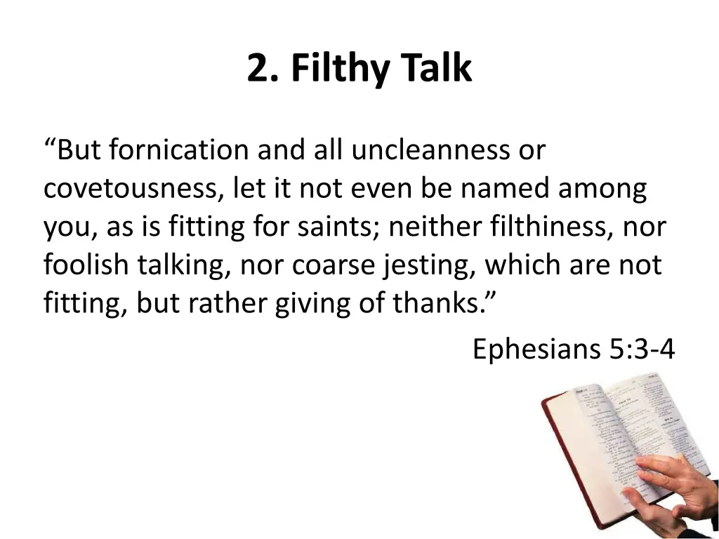 2 filthy talk 1