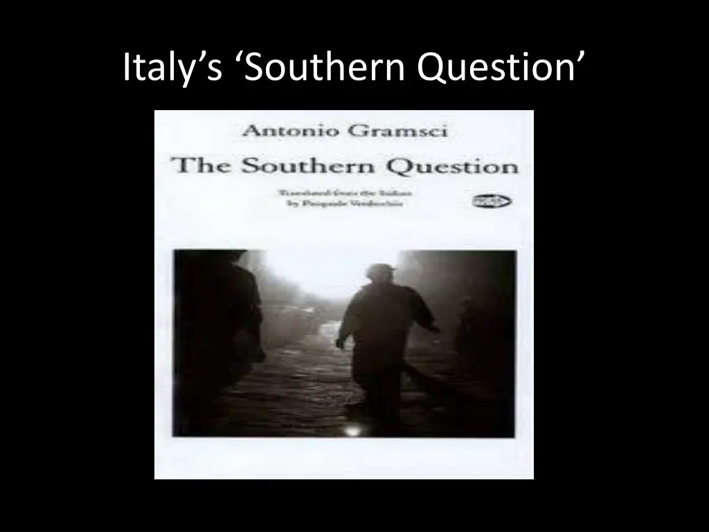 italy s southern question 2