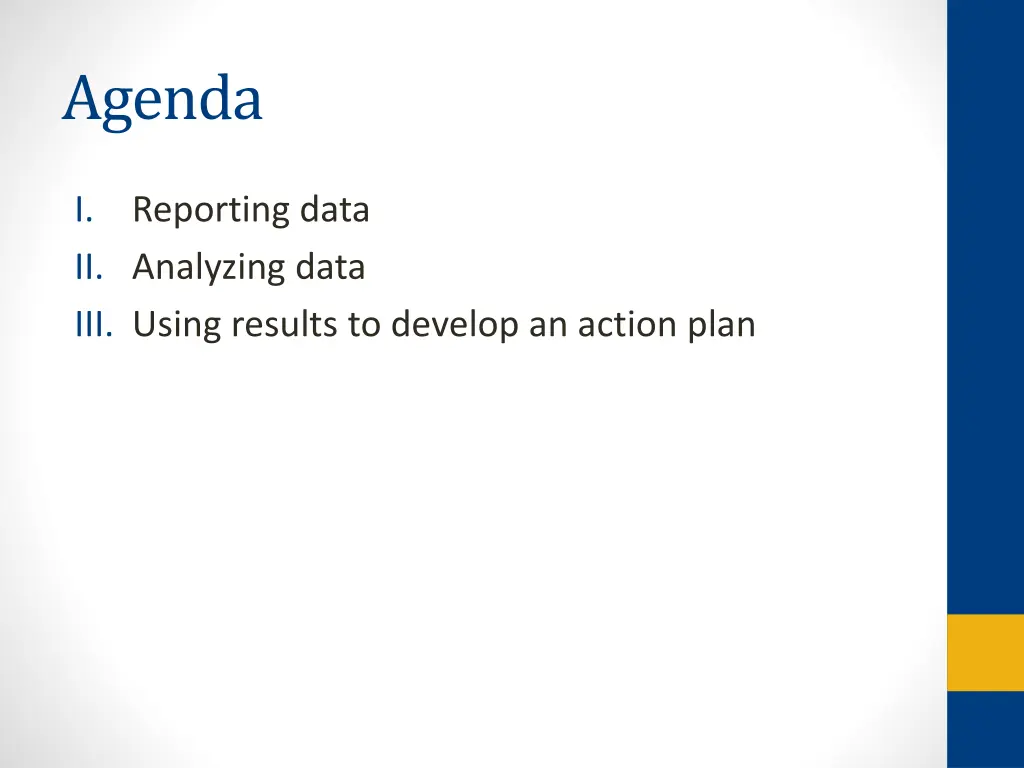 agenda