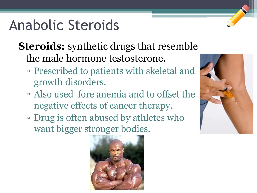 anabolic steroids