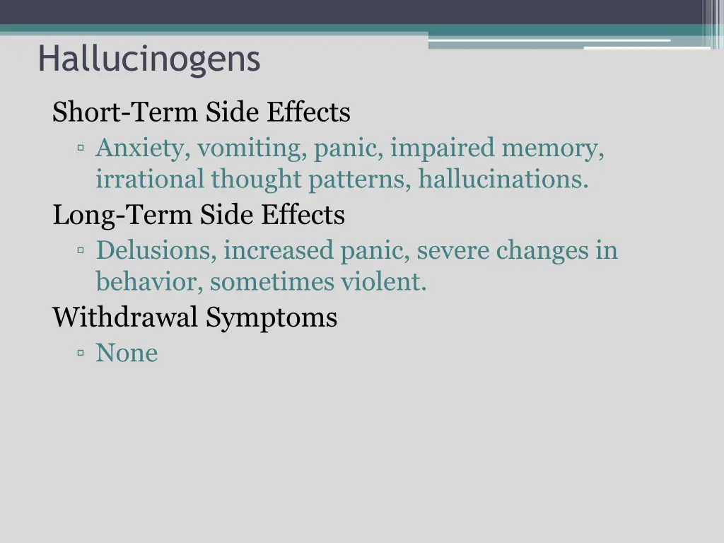 hallucinogens 1