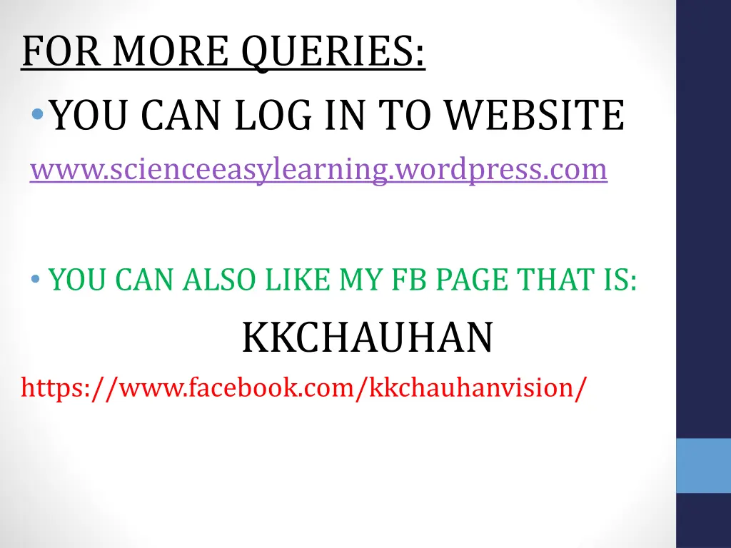 for more queries you can log in to website