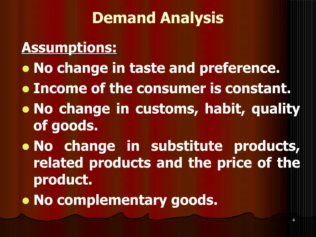 demand analysis 2