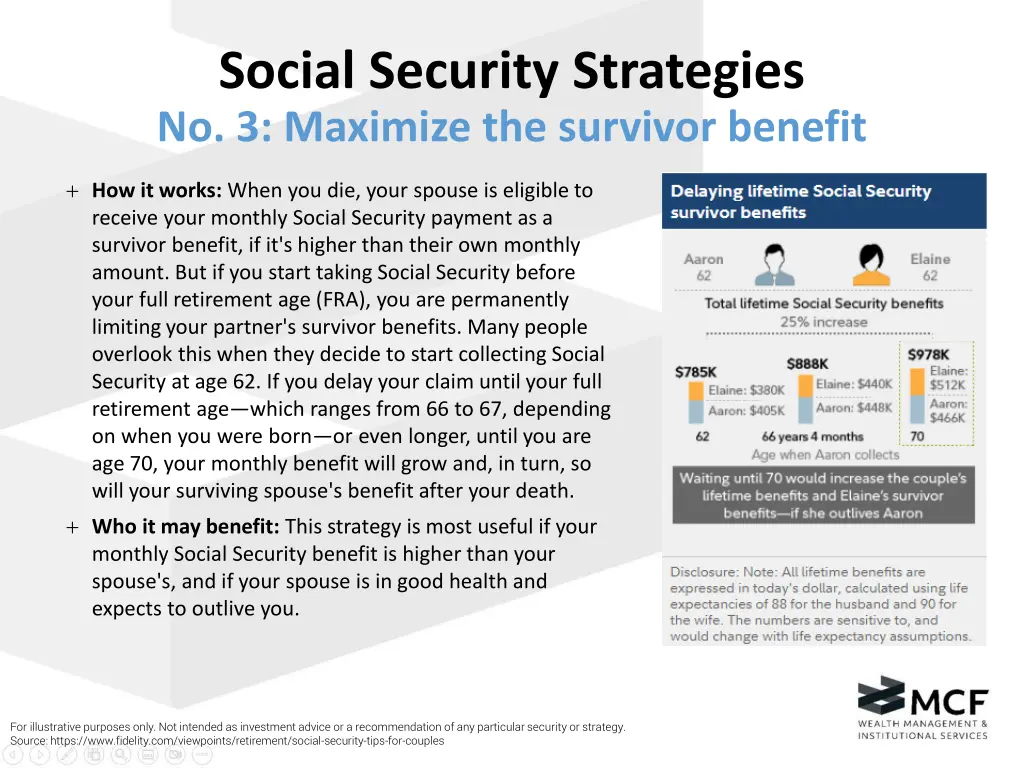social security strategies no 3 maximize