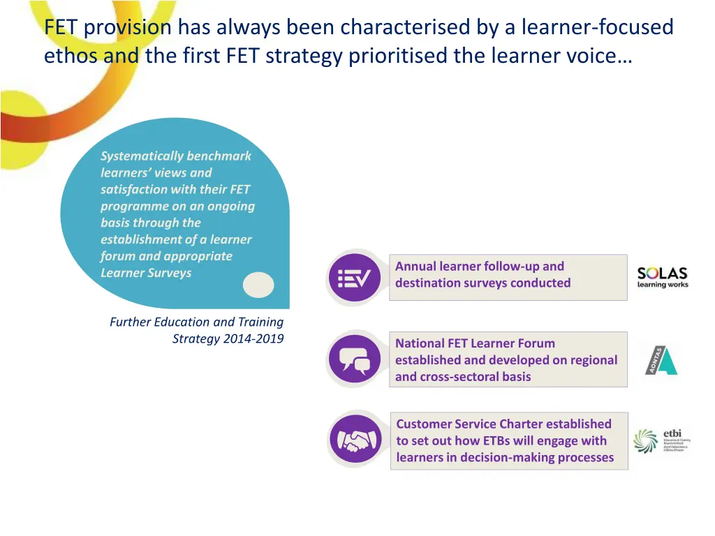 fet provision has always been characterised
