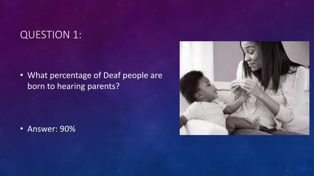 question 1