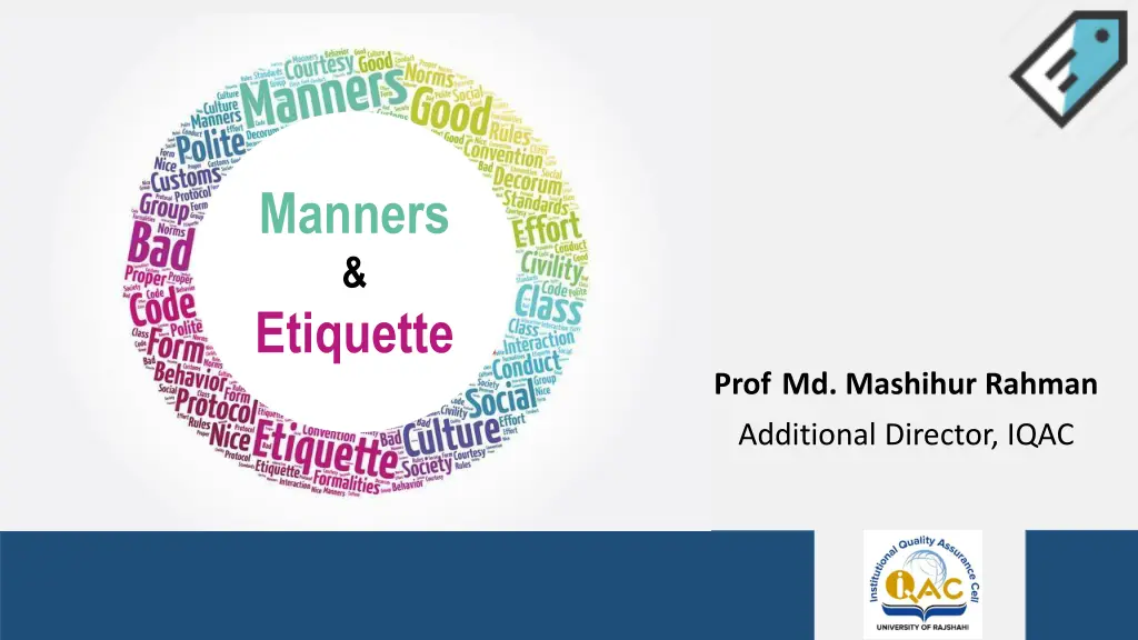 manners etiquette