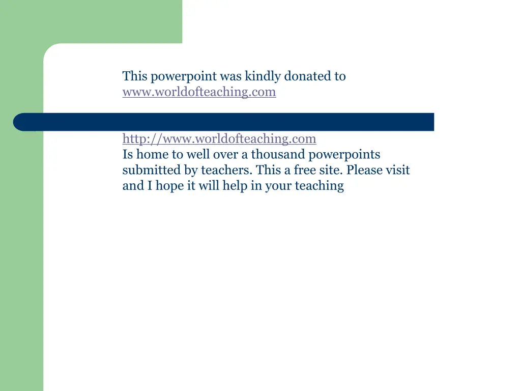 this powerpoint was kindly donated