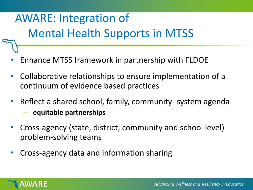 aware integration of mental health supports