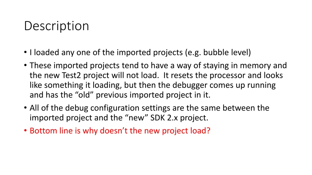 description