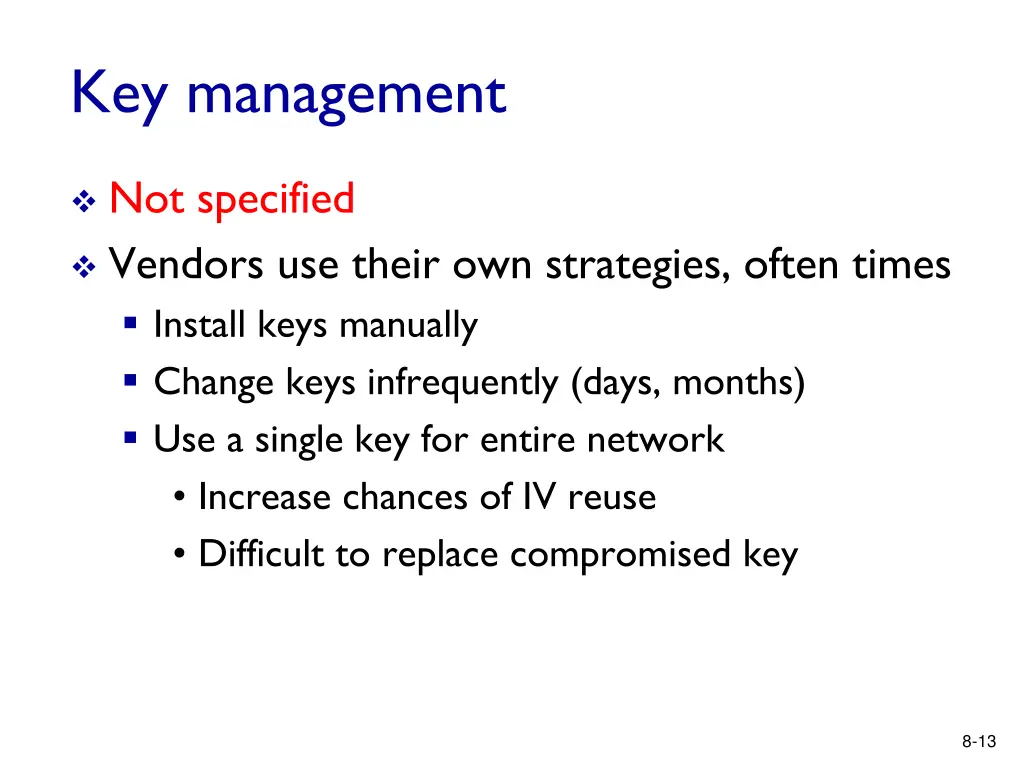 key management