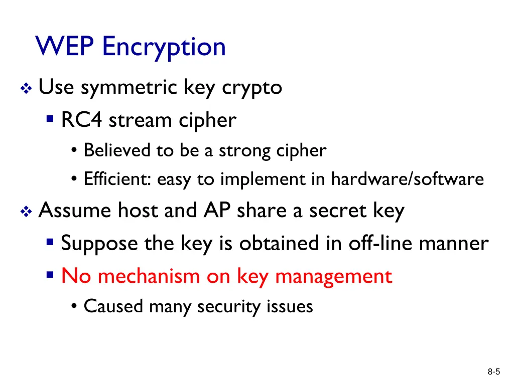 wep encryption