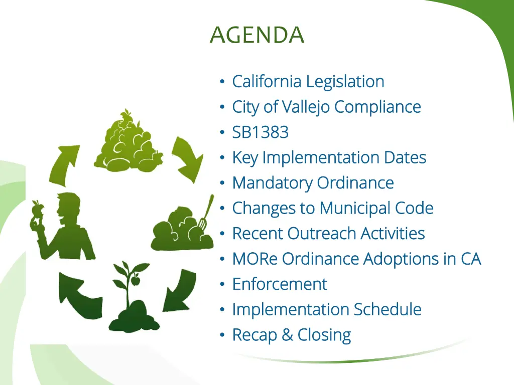 agenda