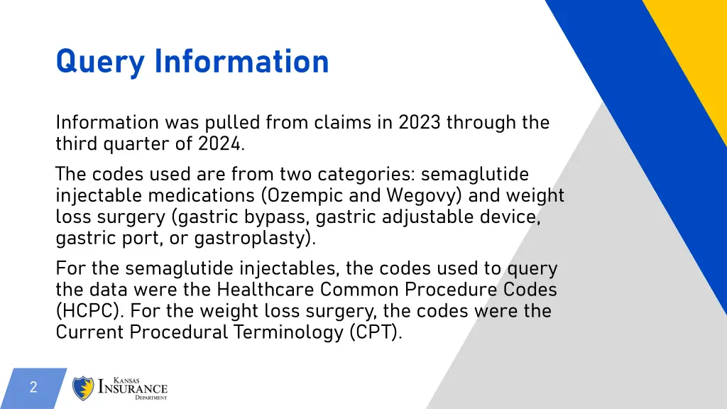 query information
